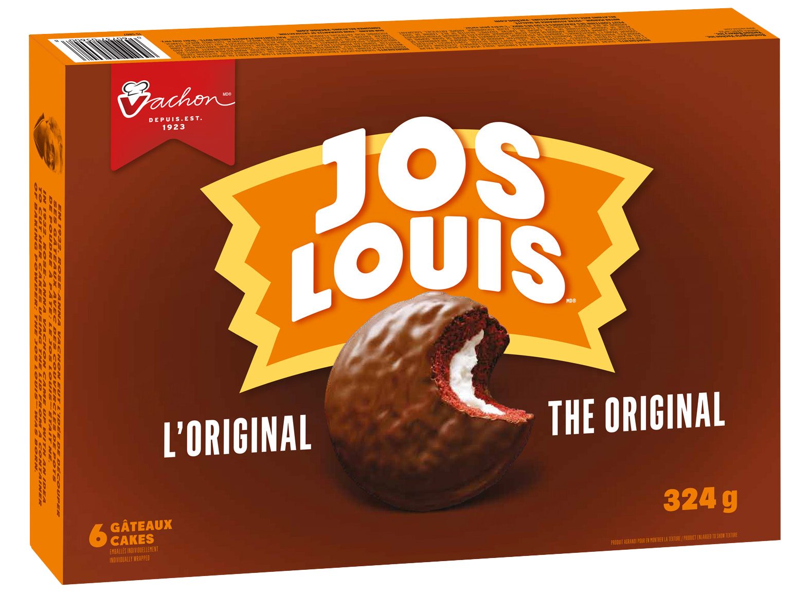 Jos Louis - The Original Snack Cake- Vachon - Tasse Snack Foods Canada